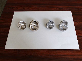 メッキした製品と生地の製品